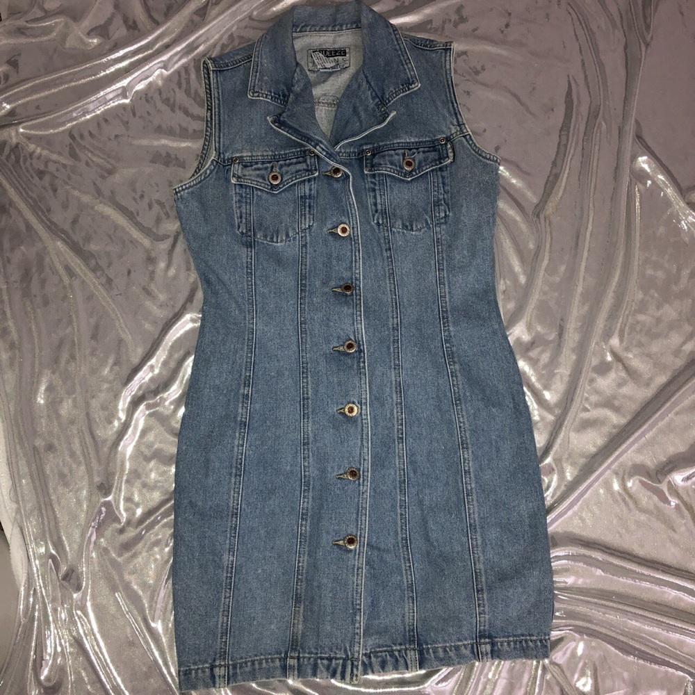 Denim dress